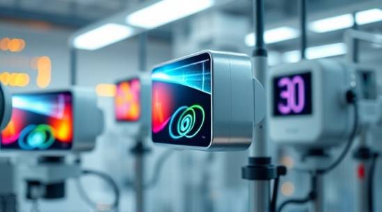 cutting-edge CSNY technology, innovative, being developed in a lab, photorealistic, with engineers in a high-tech facility, highly detailed, blinking lights and screens, macro lens, metallic and glassy, focused LED lighting, shot with a Sony A7R IV