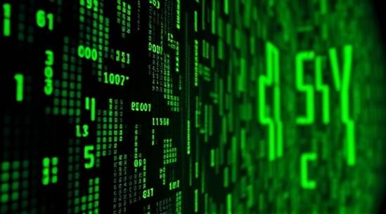 encrypted CSNY data, mysterious, flowing through circuits, photorealistic, within a digital matrix environment, highly detailed, binary code streaming, tilt-shift lens, neon green and black, backlit glowing light, shot with a Fujifilm GFX 100